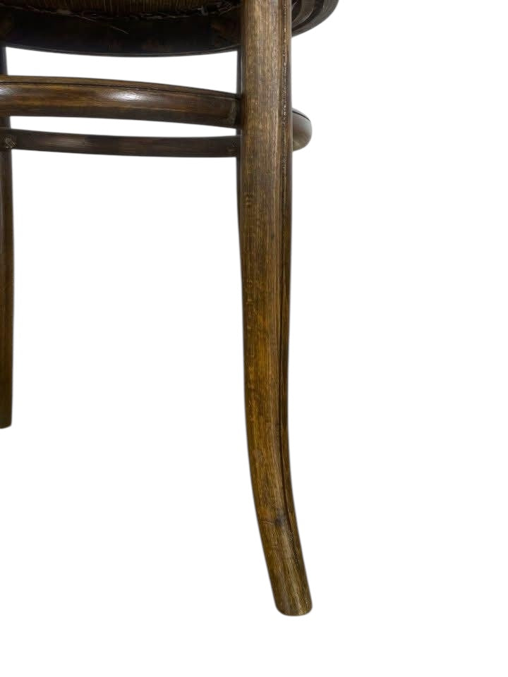 Set of 2 Original English Thonet Chairs – Solid Mahogany