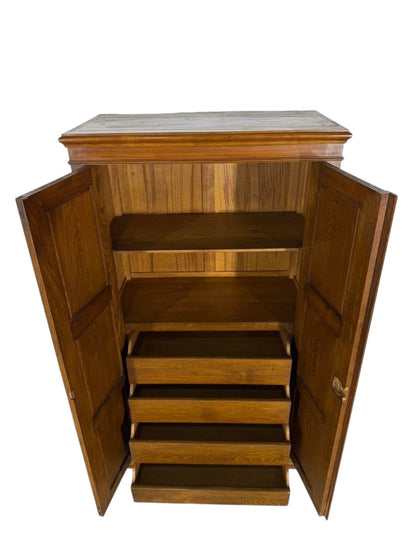 Exceptional Handcrafted English Antique Cabinet – A Truly Rare Collectible