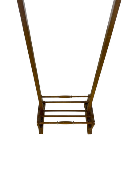 Antique English Mahogany Coat Stand