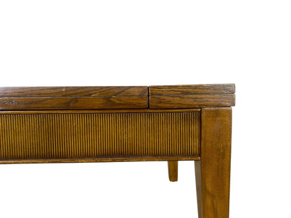 Extremely Rare French Antique Game/Coffee Table – Handcrafted Solid Oak