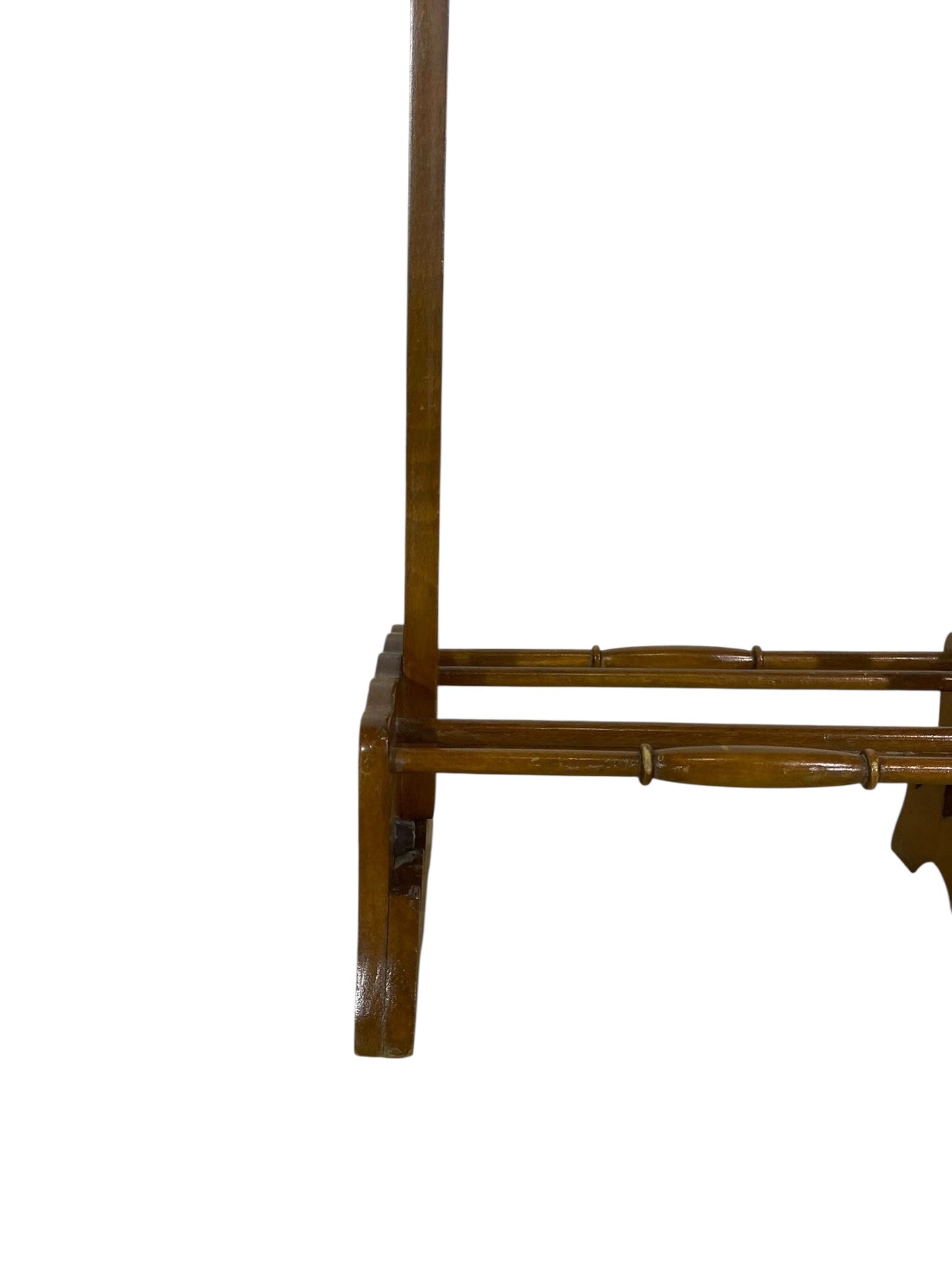 Antique English Mahogany Coat Stand