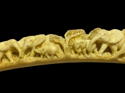 Rare and Exceptional Antique Ivory Masterpiece