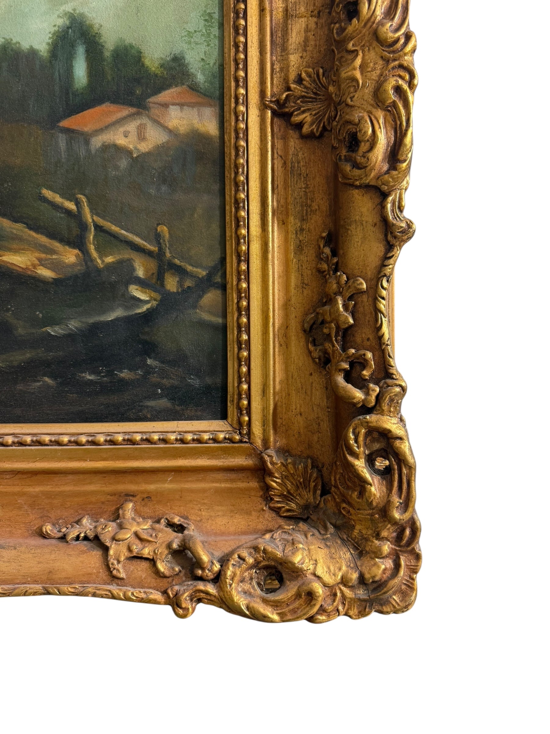 Original French Oil Painting by Pierre Bonnard – Circa 1900