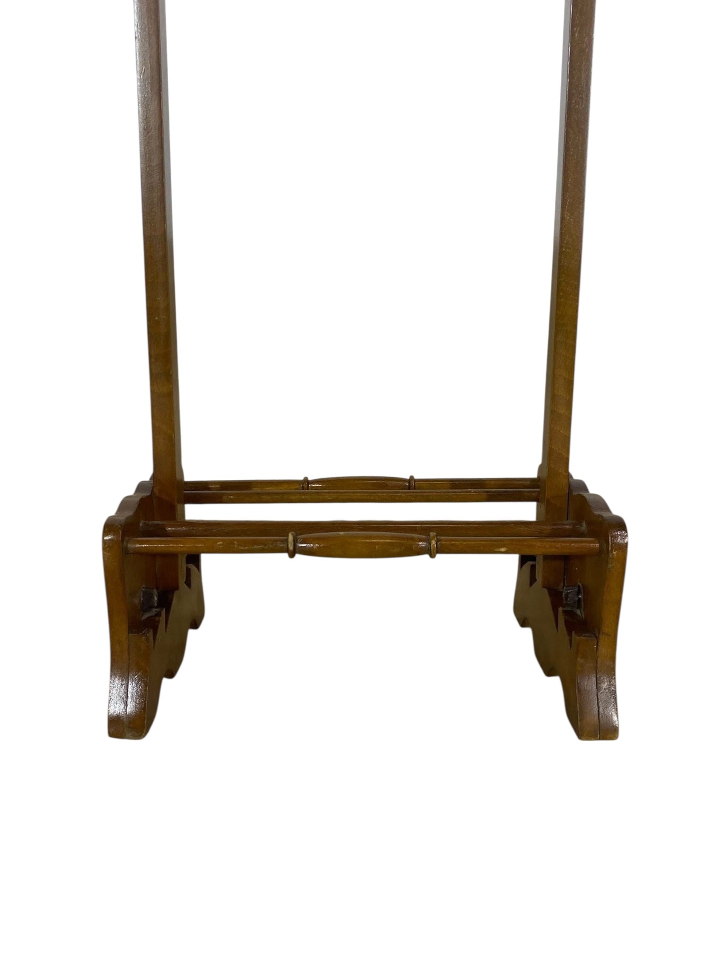 Antique English Mahogany Coat Stand