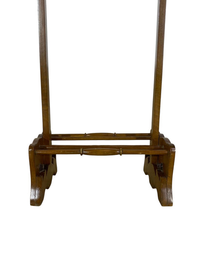 Antique English Mahogany Coat Stand