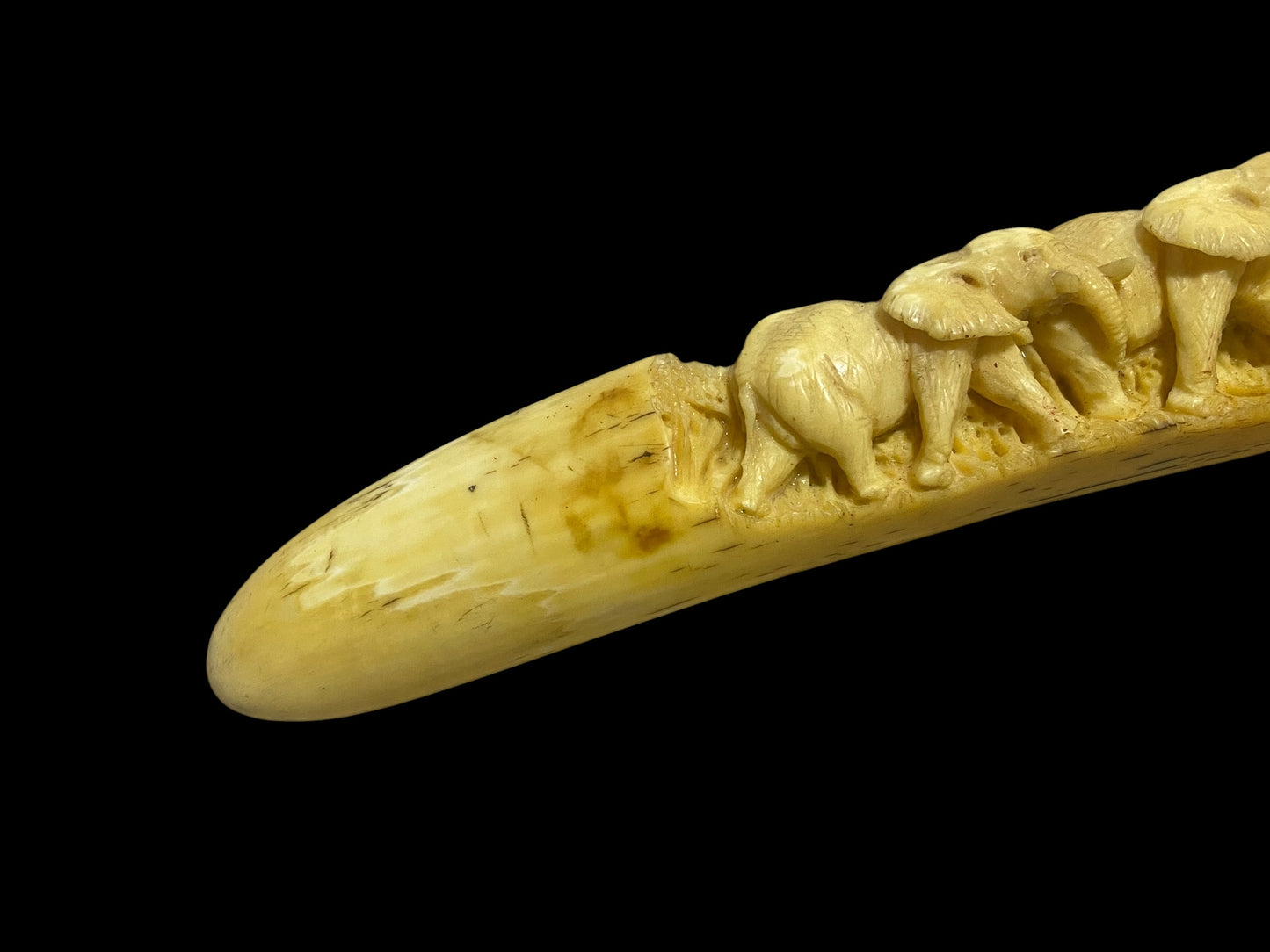 Rare and Exceptional Antique Ivory Masterpiece