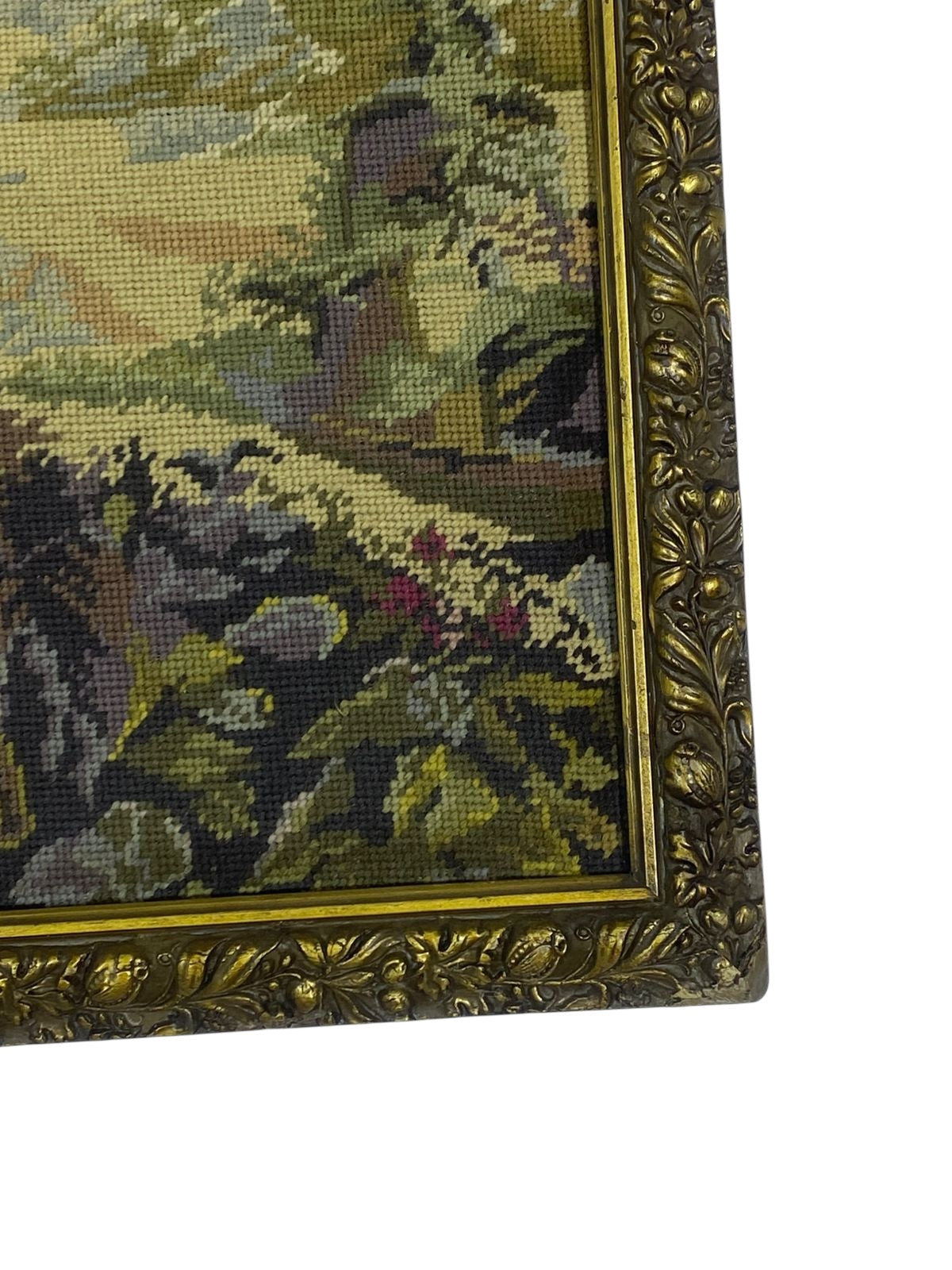 Original Antique French Aubusson Tapestry tableaux– 20th Century