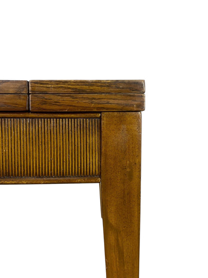 Extremely Rare French Antique Game/Coffee Table – Handcrafted Solid Oak