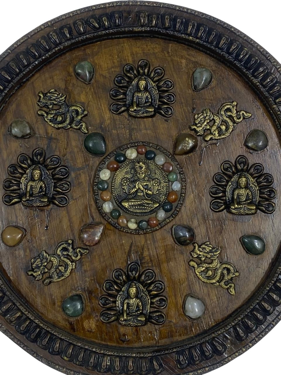 Original Antique Indian Tableau – 20th Century
