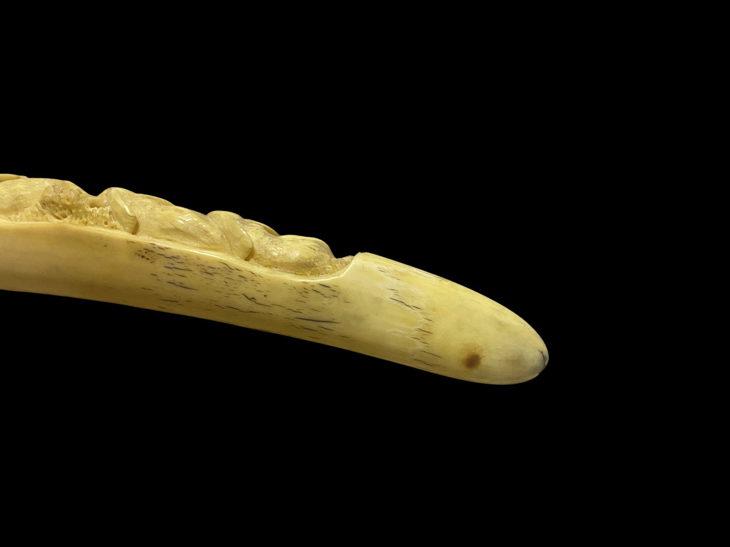 Rare and Exceptional Antique Ivory Masterpiece