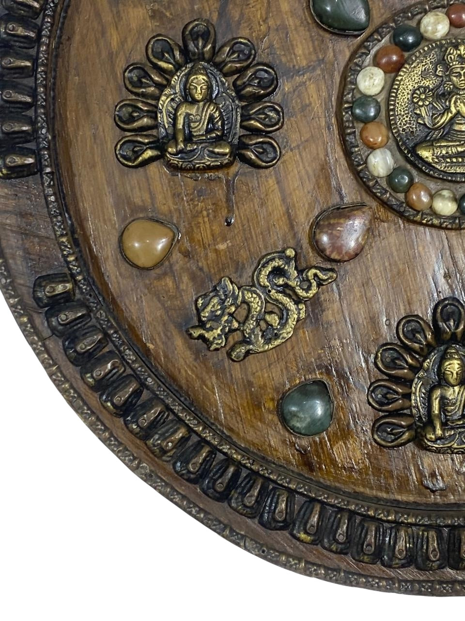 Original Antique Indian Tableau – 20th Century