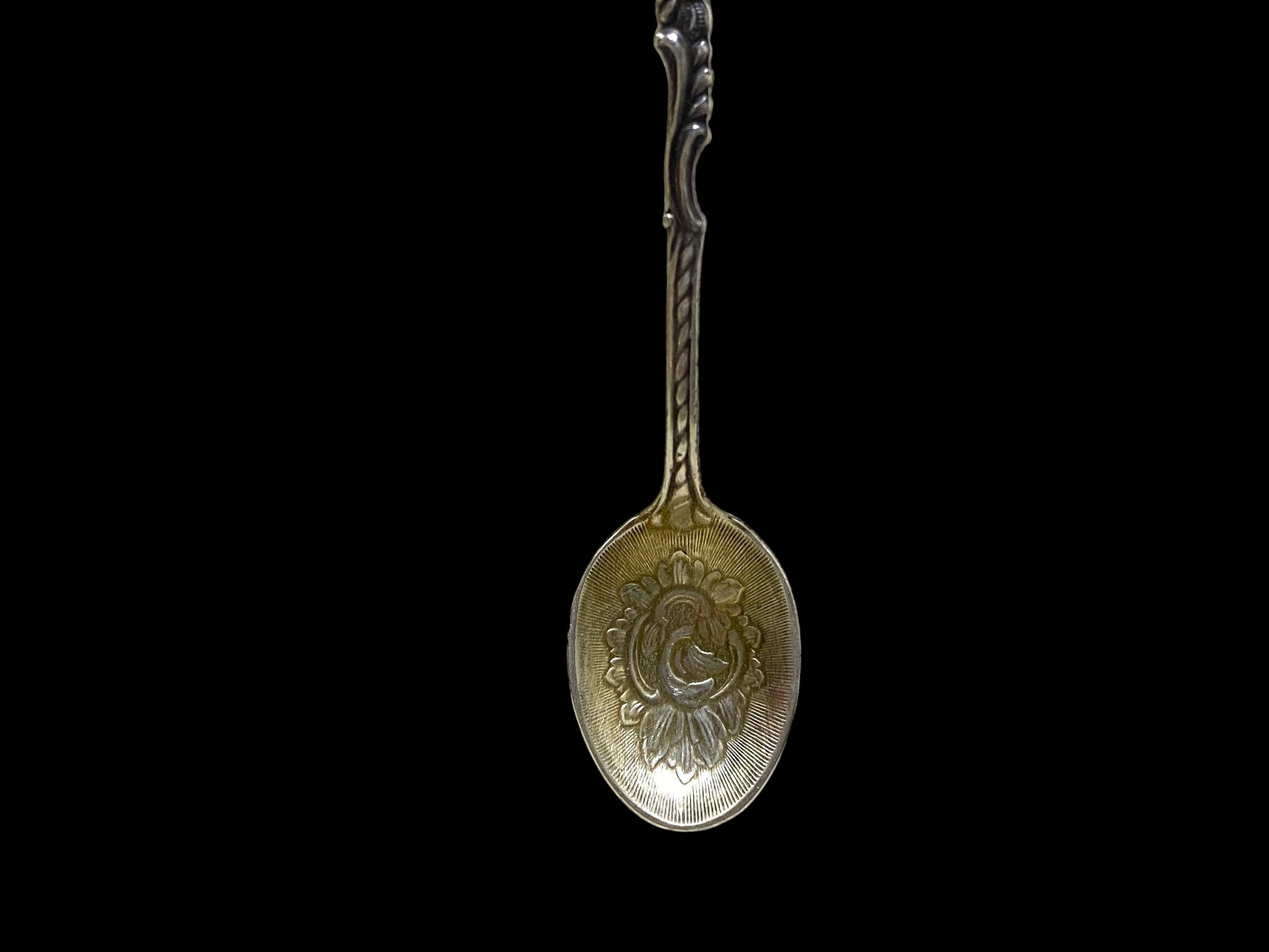 Rare Antique English Sterling Silver Spoons – Set of 6 (Early 20th Century)