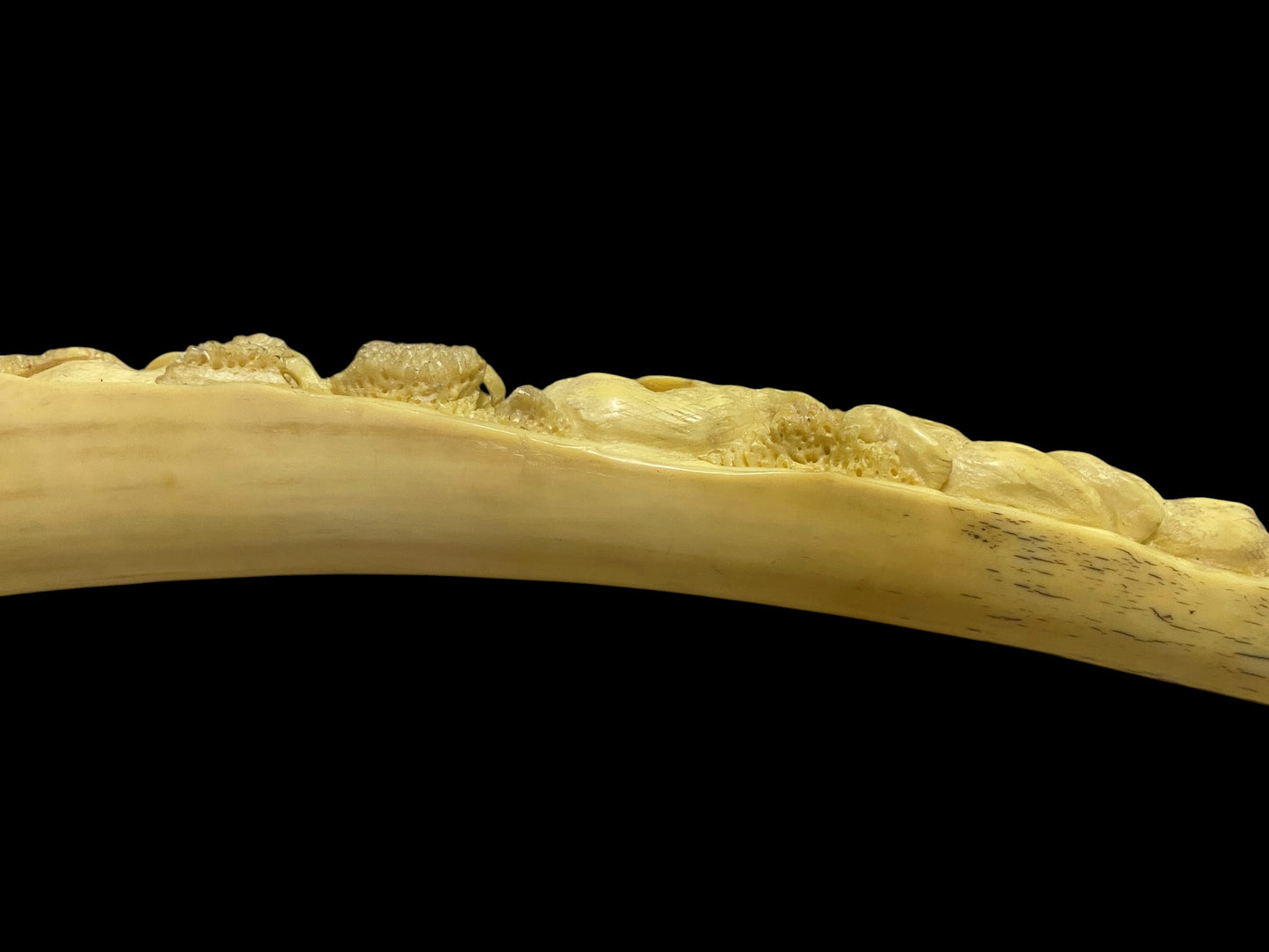 Rare and Exceptional Antique Ivory Masterpiece