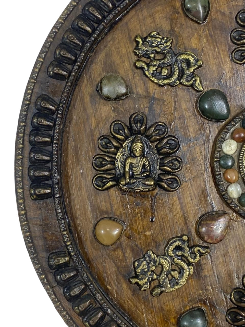 Original Antique Indian Tableau – 20th Century