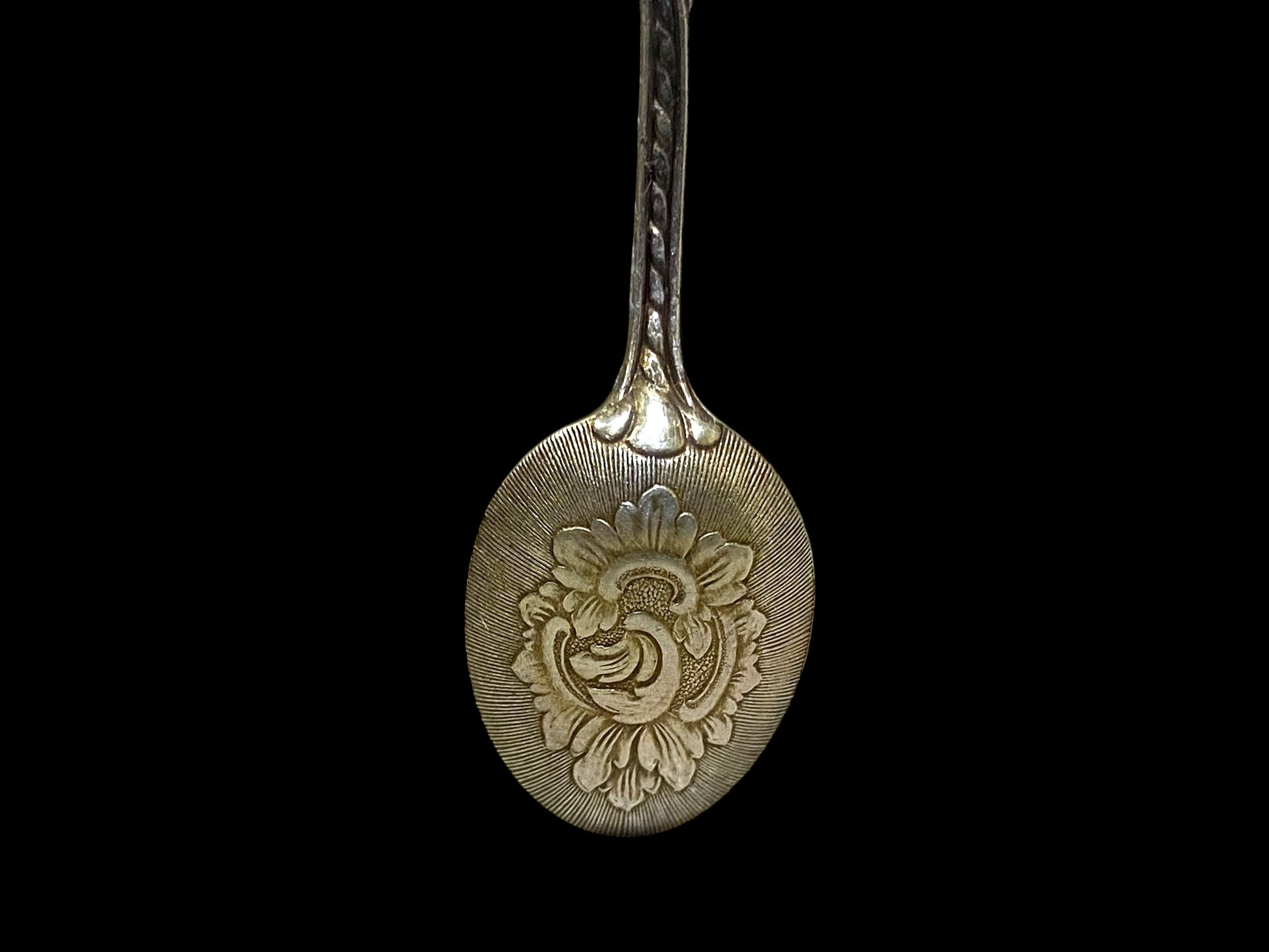 Rare Antique English Sterling Silver Spoons – Set of 6 (Early 20th Century)