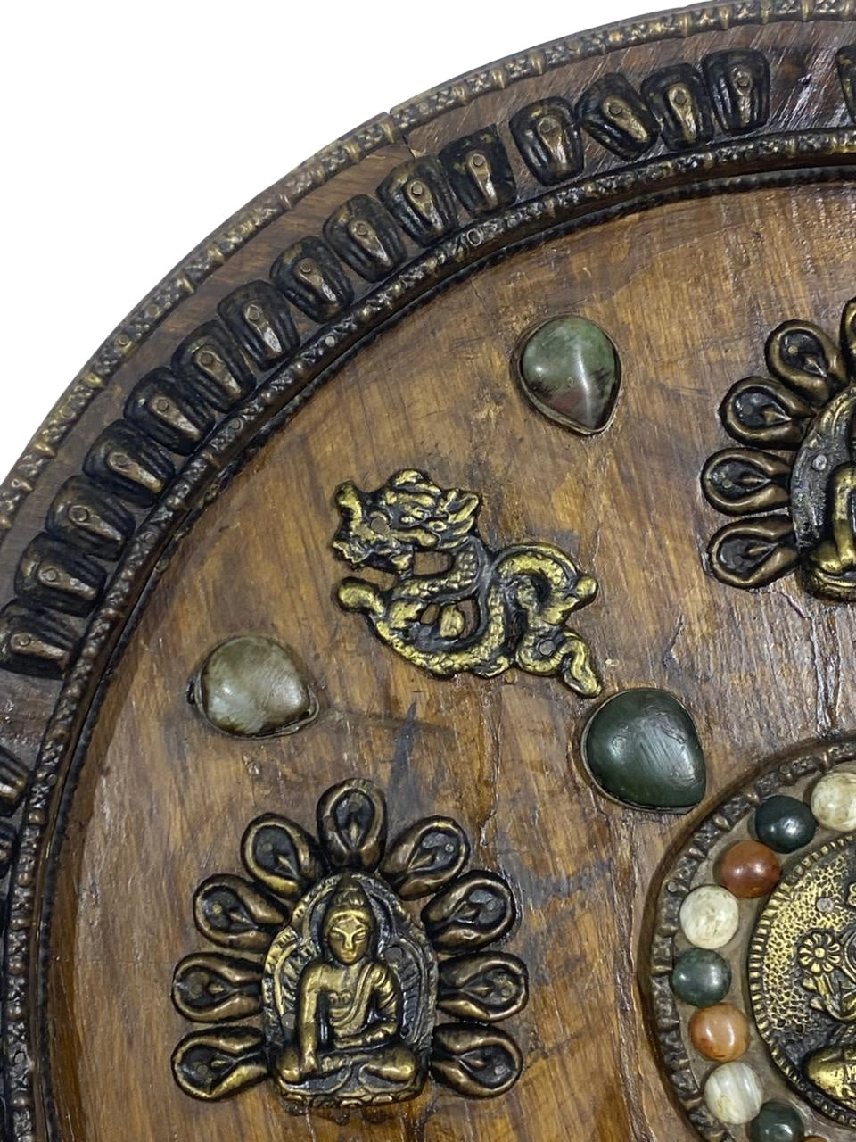 Original Antique Indian Tableau – 20th Century