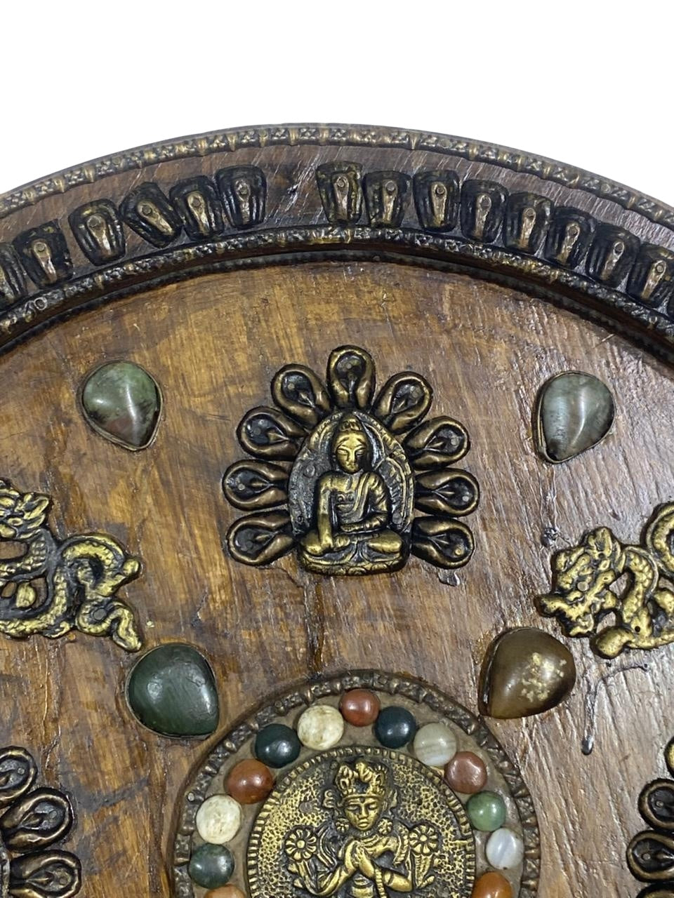 Original Antique Indian Tableau – 20th Century