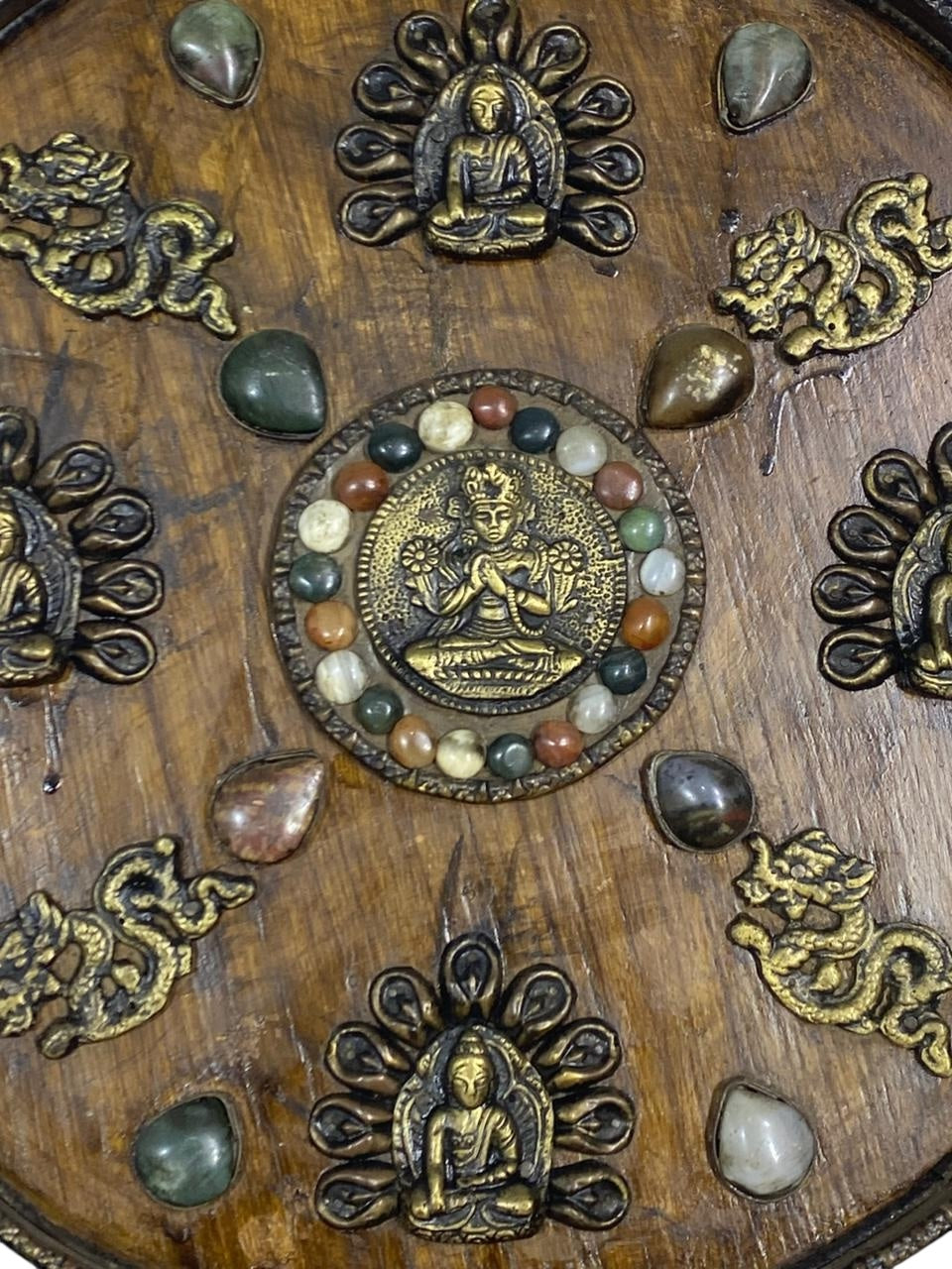 Original Antique Indian Tableau – 20th Century