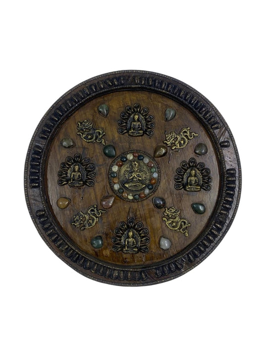 Original Antique Indian Tableau – 20th Century