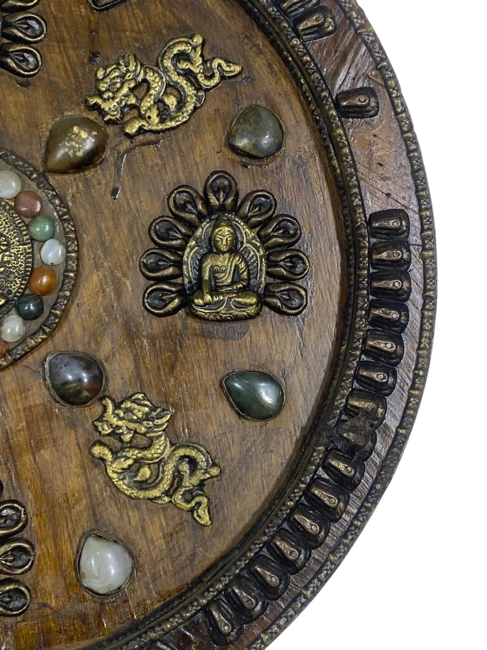 Original Antique Indian Tableau – 20th Century