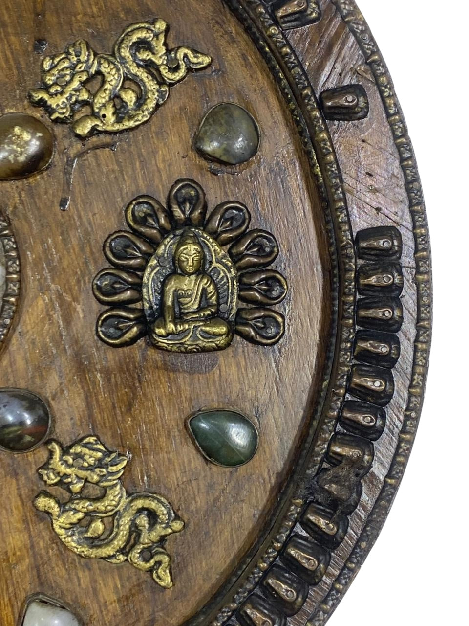 Original Antique Indian Tableau – 20th Century