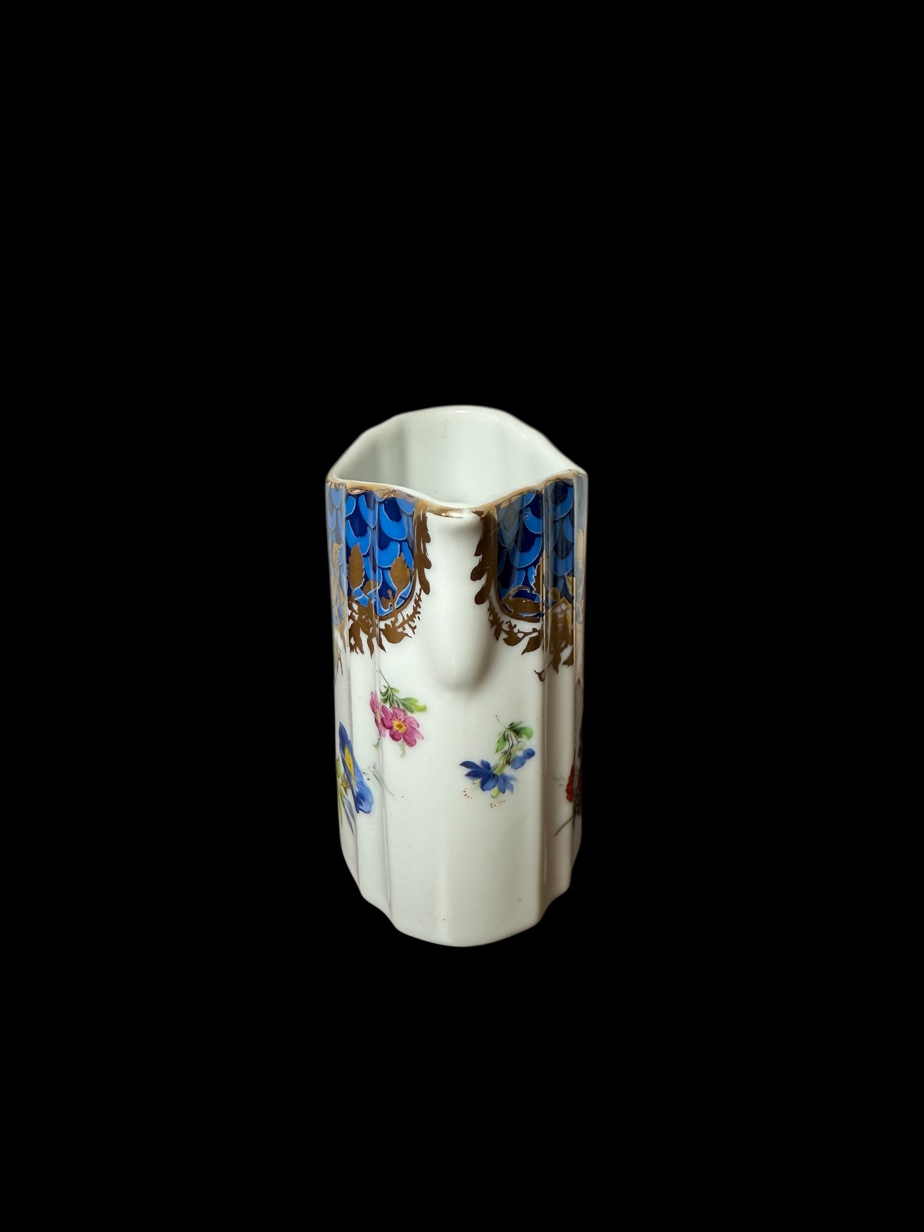 Minton / Dresden / Japan Flowers Tea Espresso Coffee Pot Cream Sugar Set