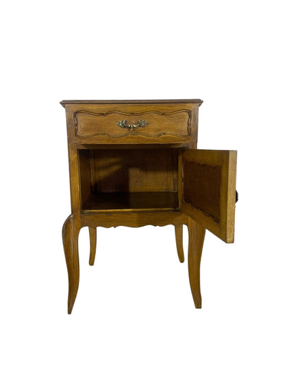 Set of 2 vintage German side tables