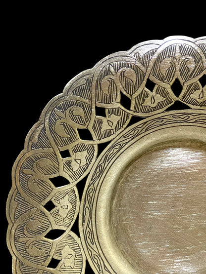 Rare Antique Egyptian Solid Silver plate – Hallmarked 900