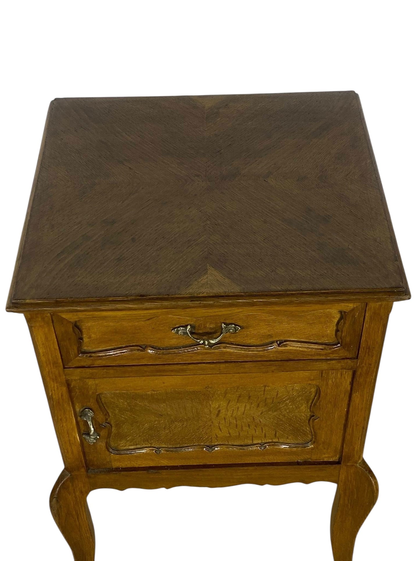 Set of 2 vintage German side tables