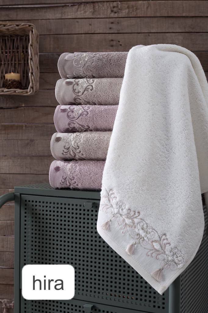 Pupilla Hira Turkish Face Towel Set – 6 Pieces