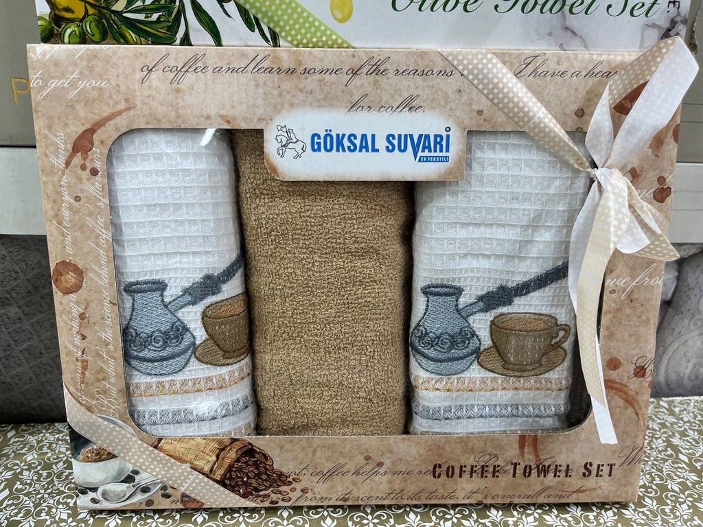Turkish Kitchen Towel Set 3 Pieces