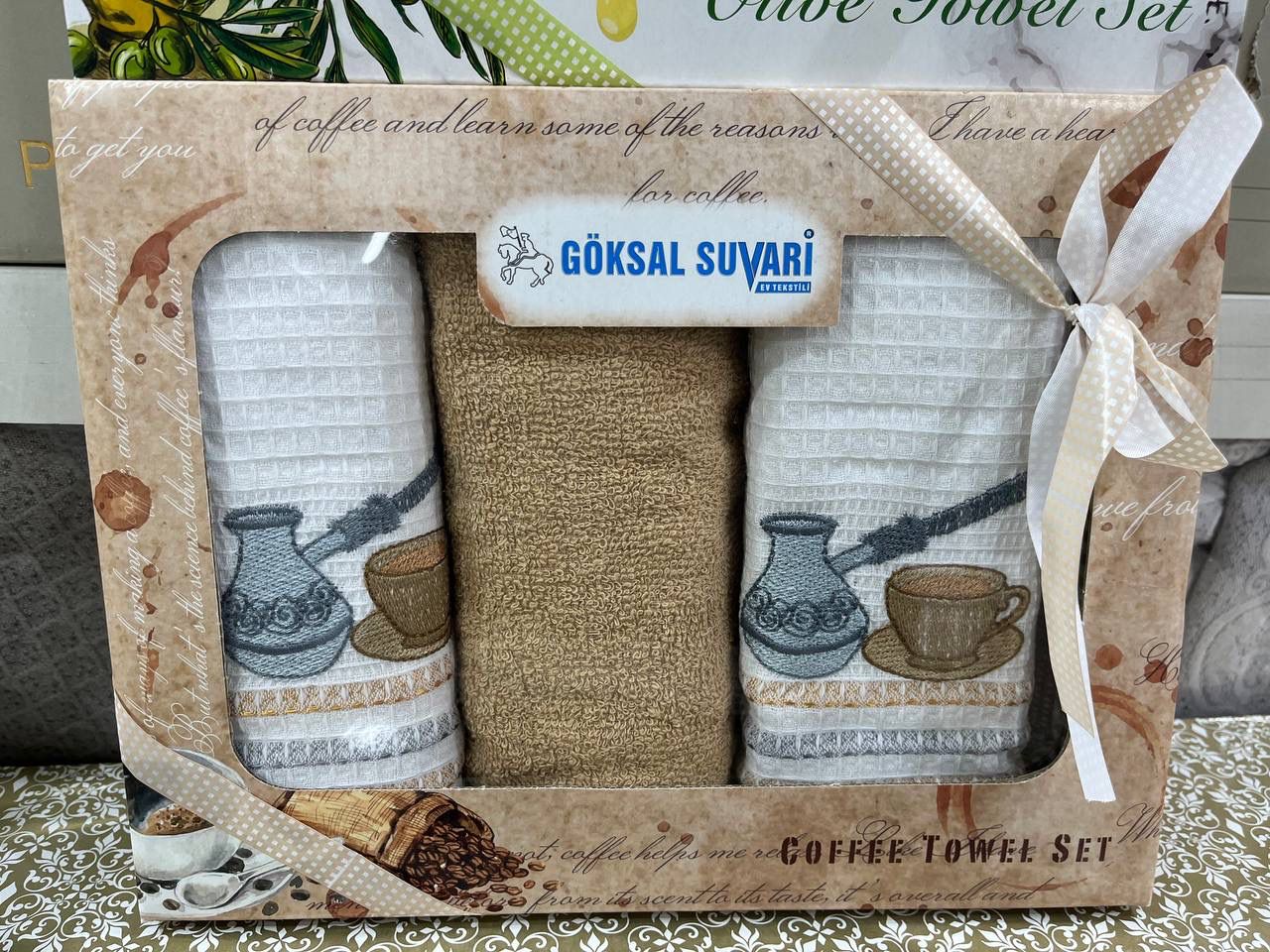 Turkish Kitchen Towel Set 3 Pieces