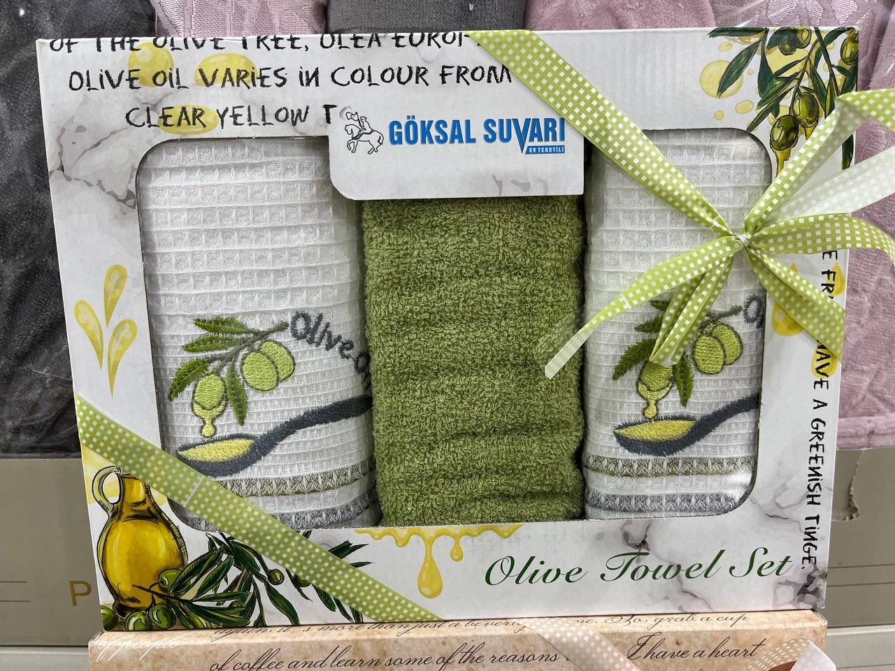 Turkish Kitchen Towel Set 3 Pieces