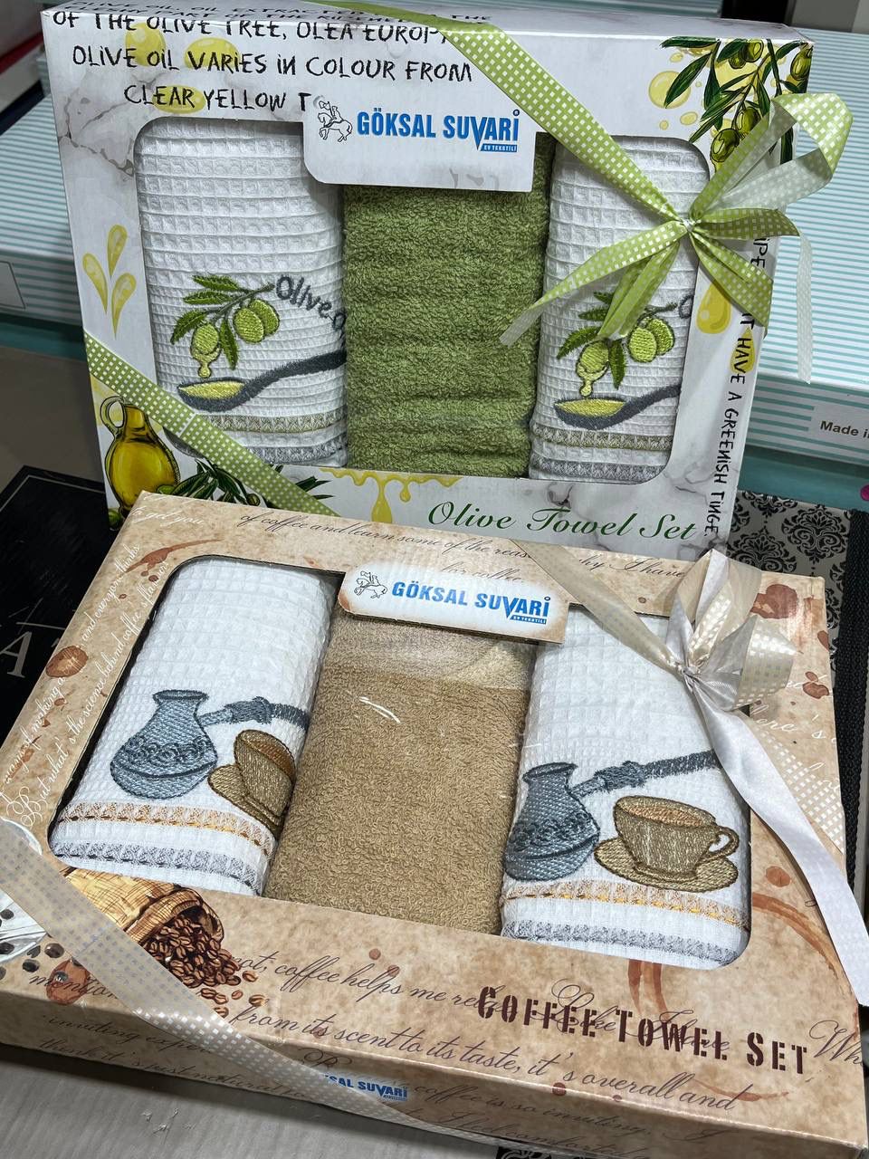 Turkish Kitchen Towel Set 3 Pieces