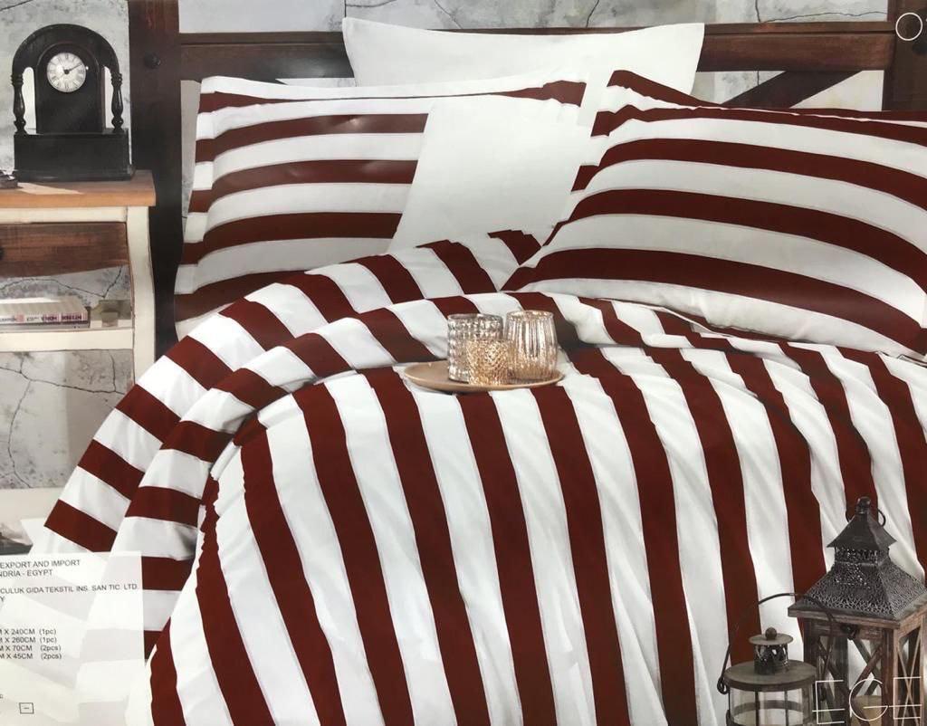 AKHOME Double-Face Turkish Bed Set – 6 Pieces