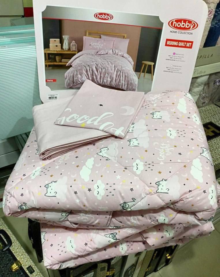 Hobby Kids 6-Piece Bedding Set – 100% Cotton – Made in Turkey