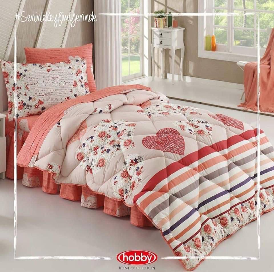 Hobby Kids 6-Piece Bedding Set – 100% Cotton – Made in Turkey