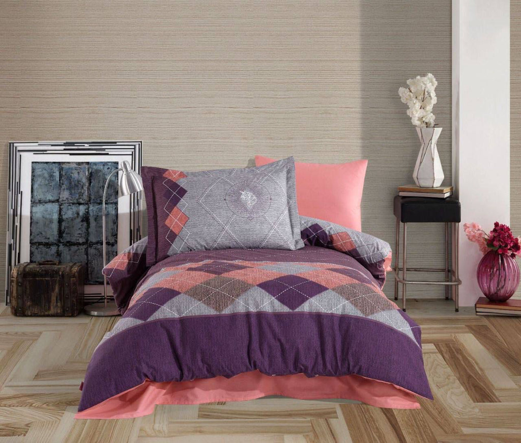 Hobby Kids 6-Piece Bedding Set – 100% Cotton – Made in Turkey