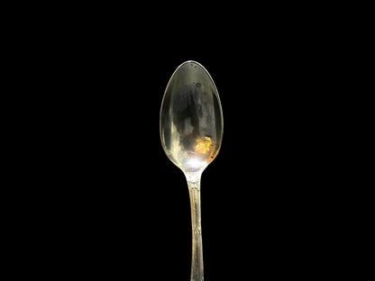 Set of 6 Original Christofle Spoons – Silver-Plated Cloisonné Work