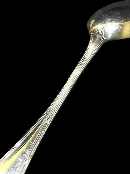 Set of 6 Original Christofle Spoons – Silver-Plated Cloisonné Work