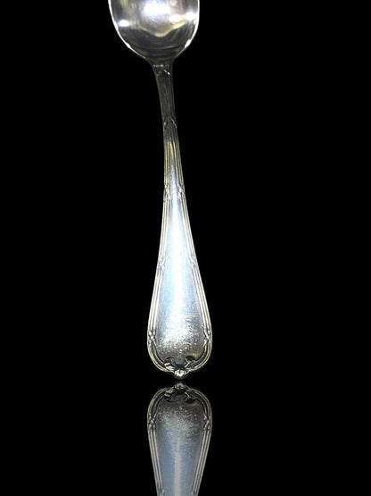 Set of 6 Original Christofle Spoons – Silver-Plated Cloisonné Work