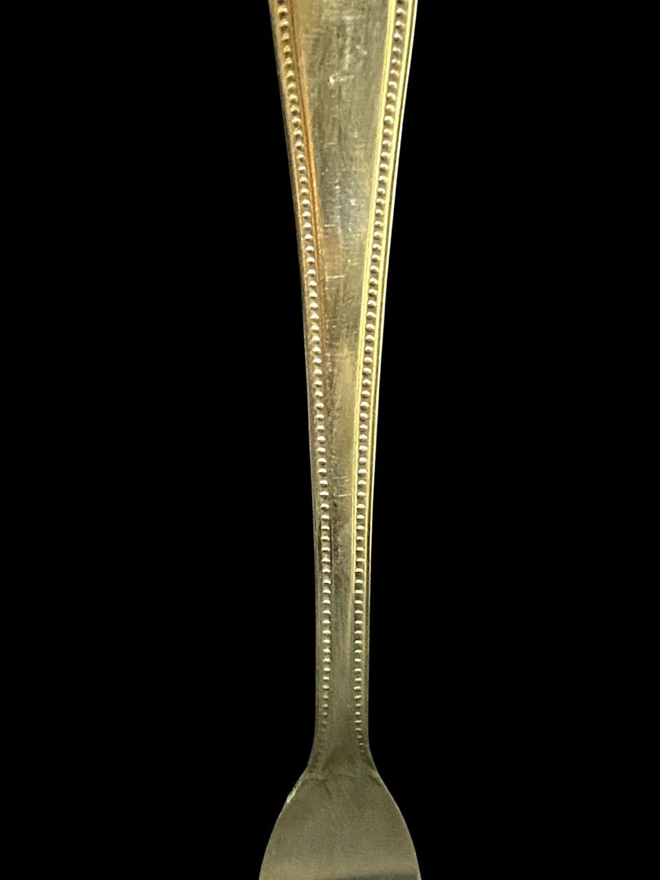 Set of 12 Original German Alpacca Dessert Forks