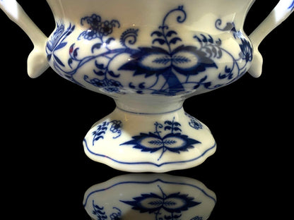 Blue Danube Japanese Lidded Sugar Bowl – Hand-Painted Export Piece