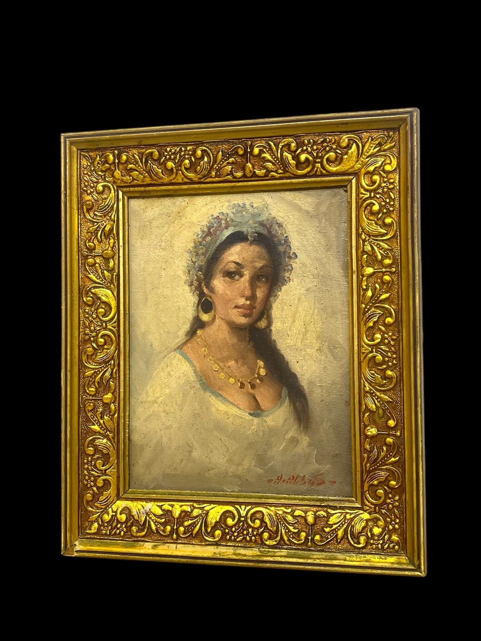 Authentic Arabic Oil Painting – Signed Artwork