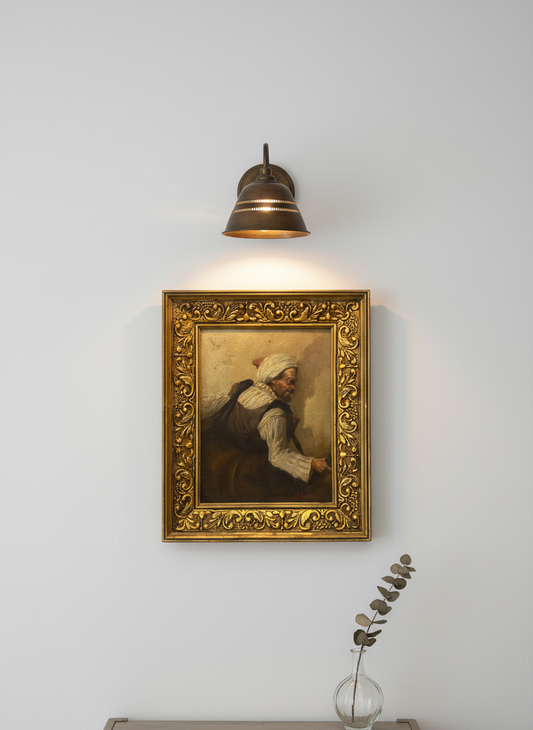 Authentic Arabic Oil Painting – Signed Artwork