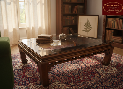 Original Chinese Chinoiserie Center Table – 19th Century